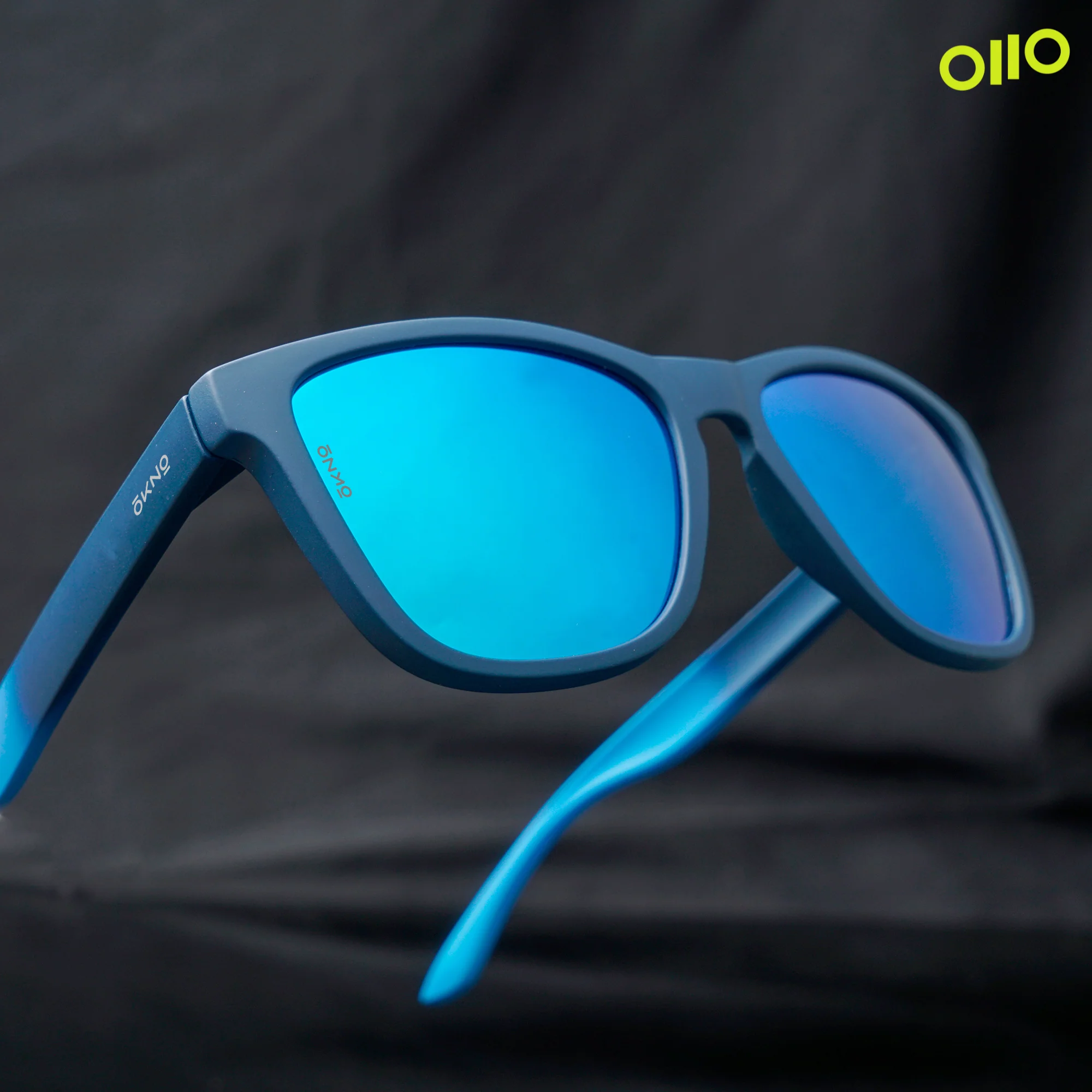 Domino Blue Mirror Prescription Lens - Image 5