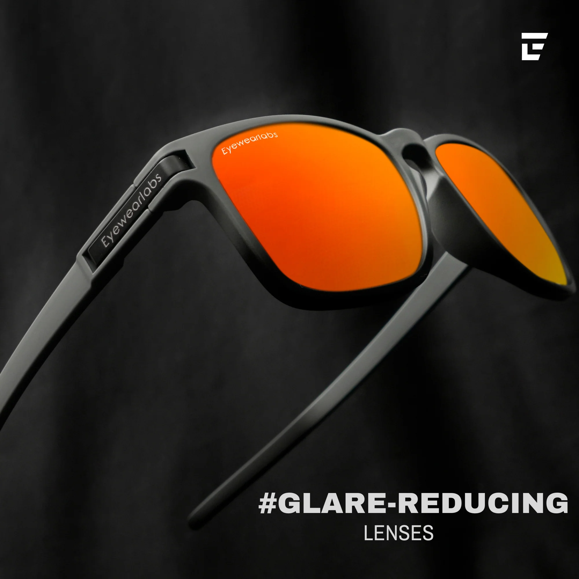 Gladiator Orange Mirror Prescription Lens - Image 2