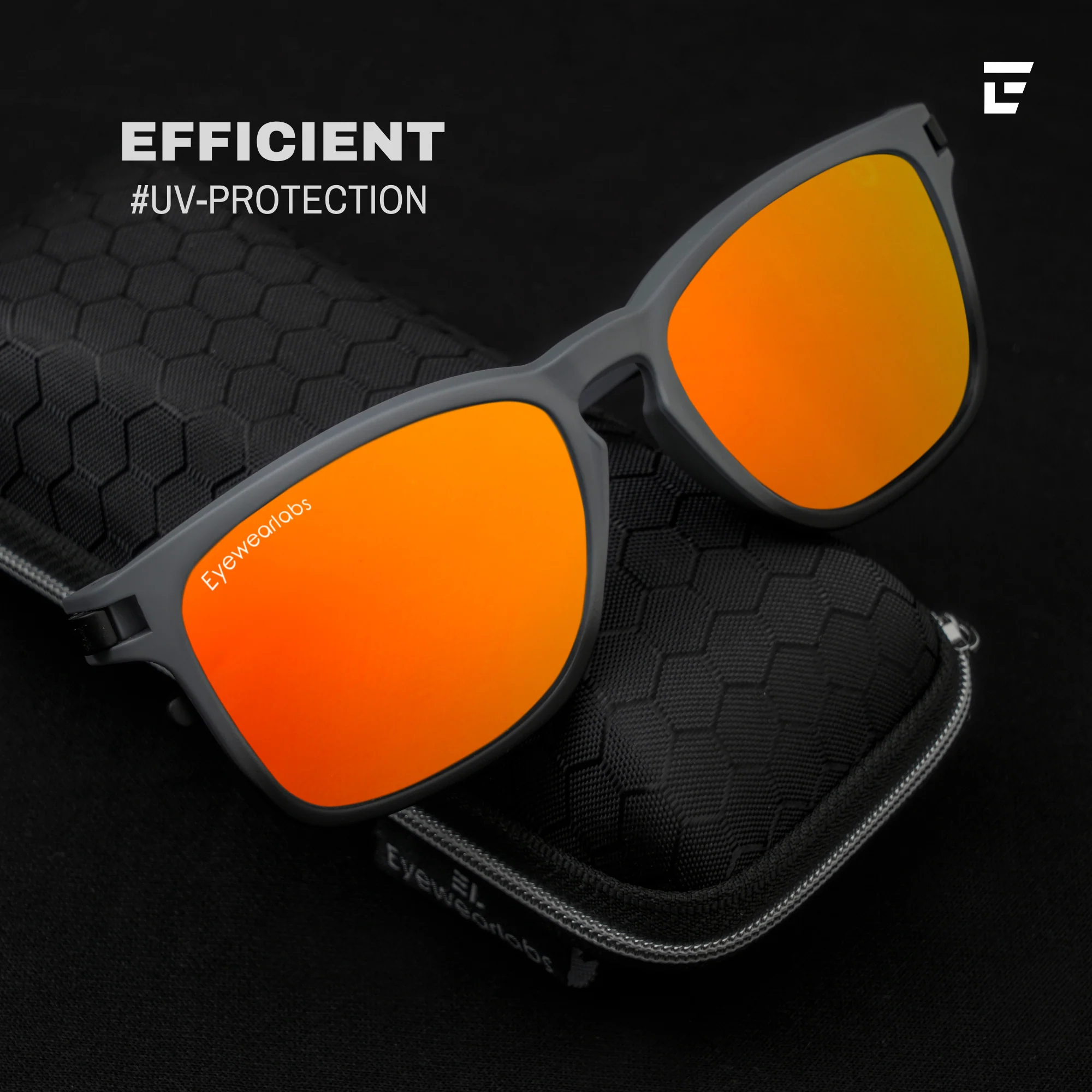 Gladiator Orange Mirror Prescription Lens - Image 4