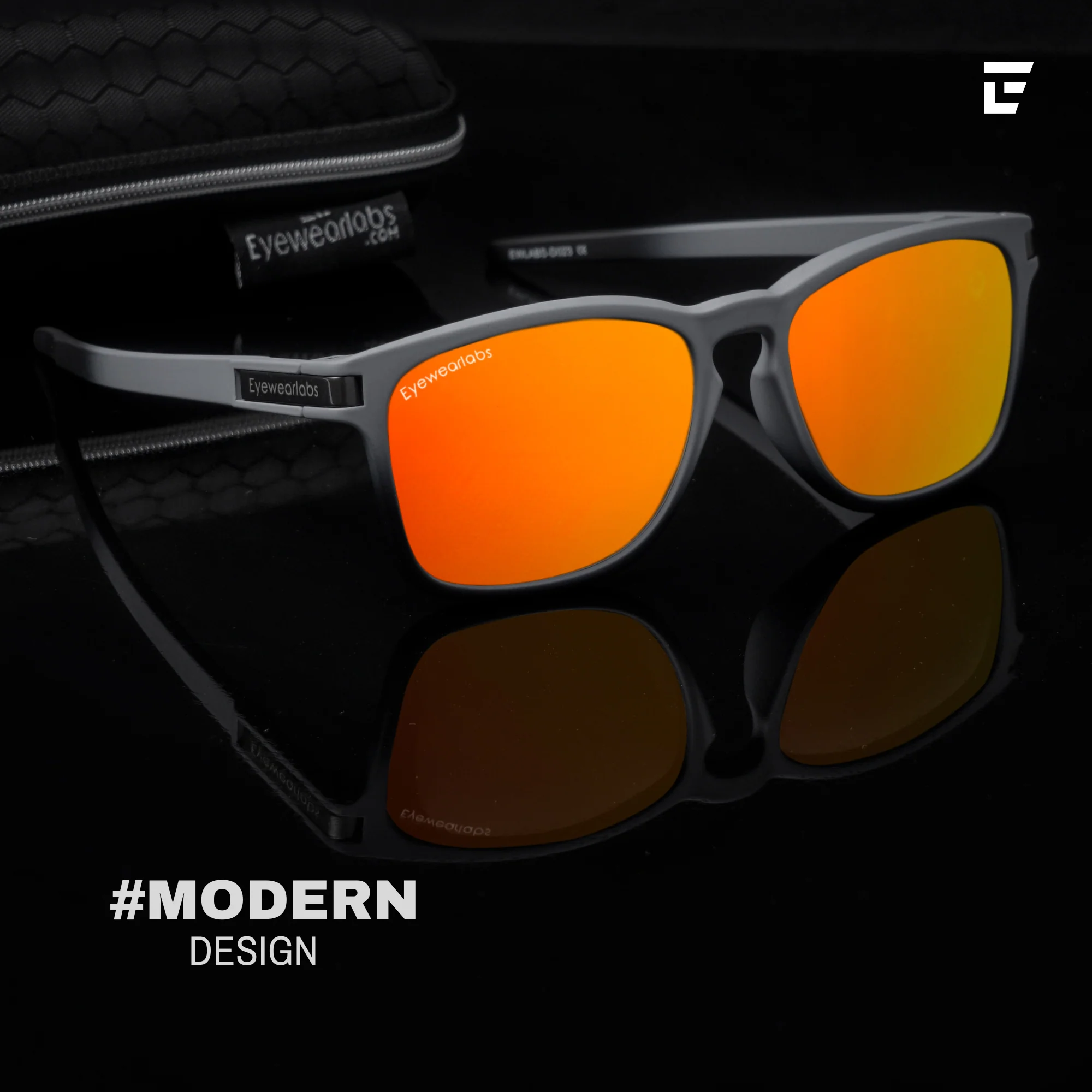 Gladiator Orange Mirror Prescription Lens - Image 6