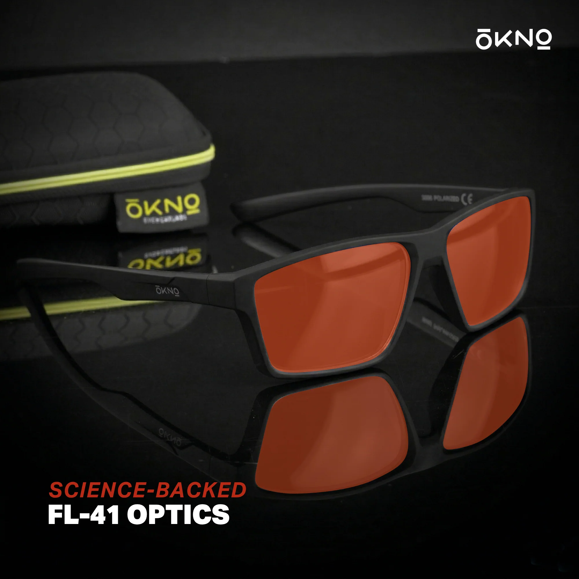 Norg Black | FL-41 Migraine Relief Glasses - Image 9